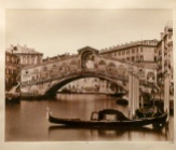 The Rialto bridge, photographed between 1857-1864